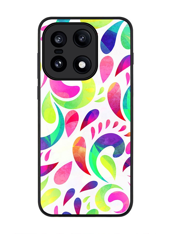 For OnePlus 15 Case,Slim fit Camera Protection, Shockproof Thin Phone cover  - Floral Blast